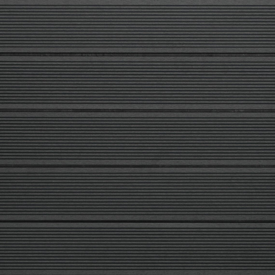 WPC dunkelgrau gerillt