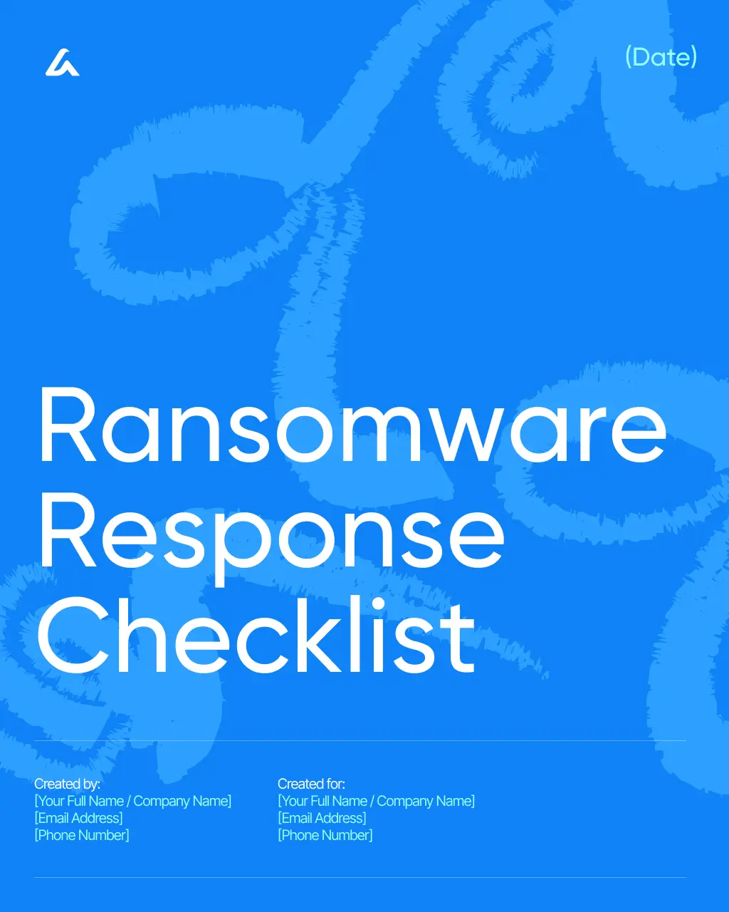 Ransomware Response Checklist 