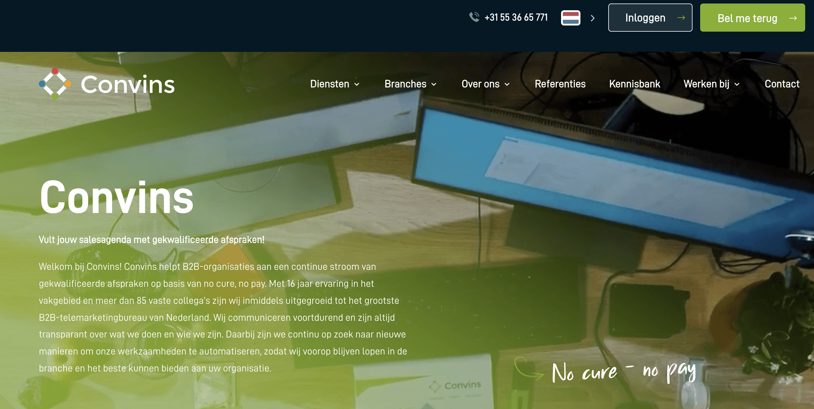 convins: get sales outsourcing with high-quality leads 