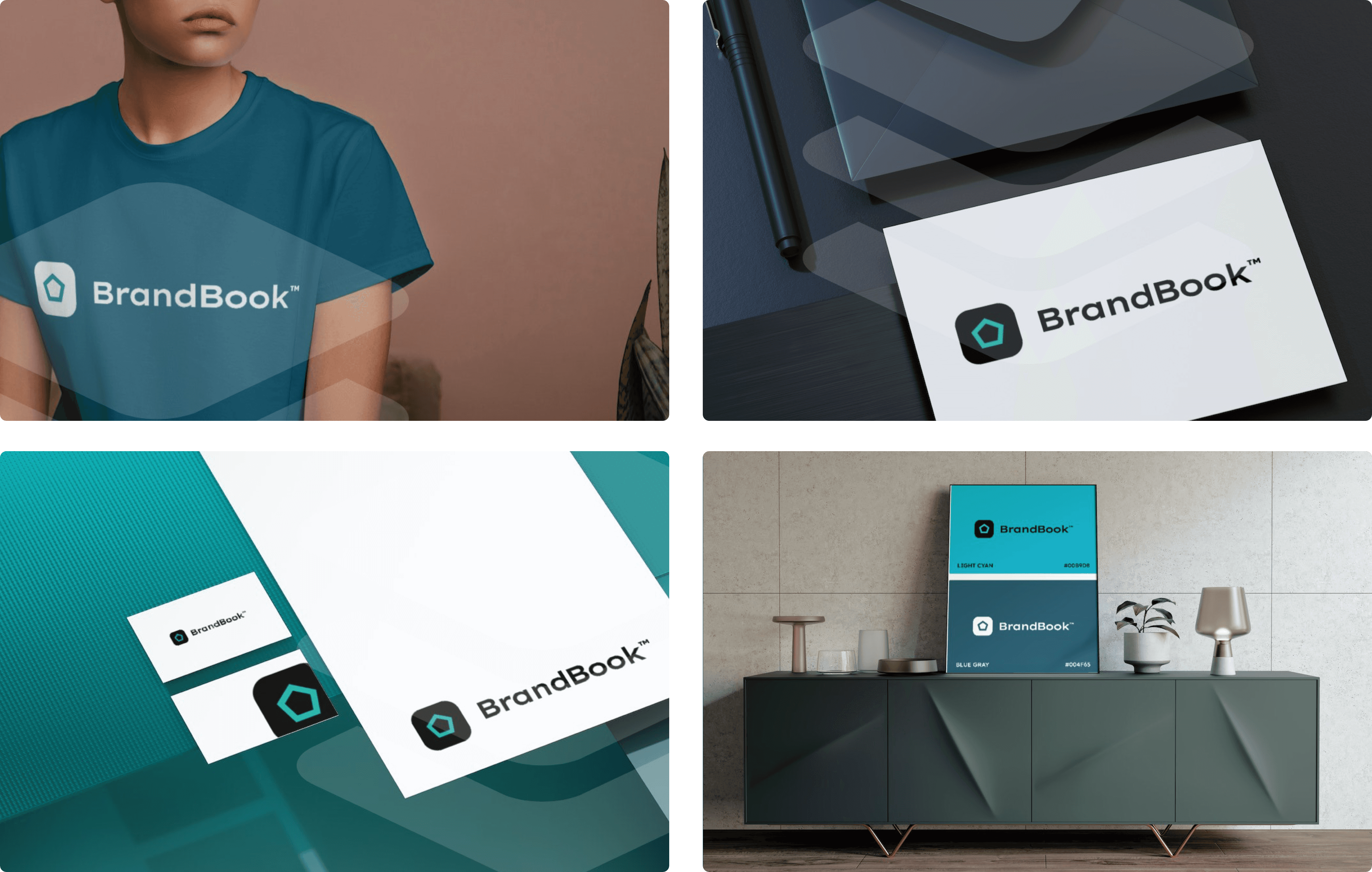 BrandBook logo usage scenarios