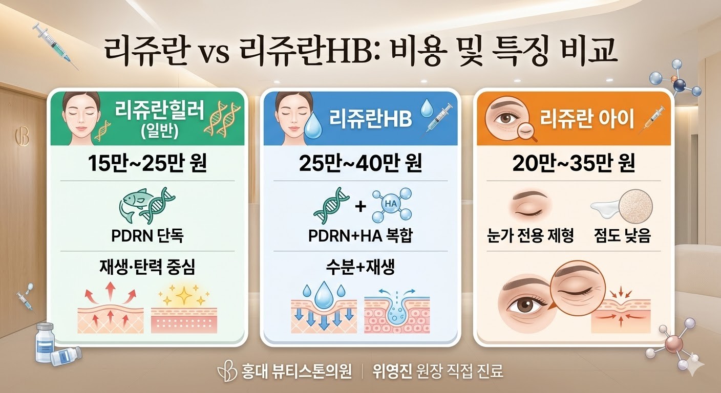 수분과 재생 사이, 리쥬란HB 비용 효율 따져보기