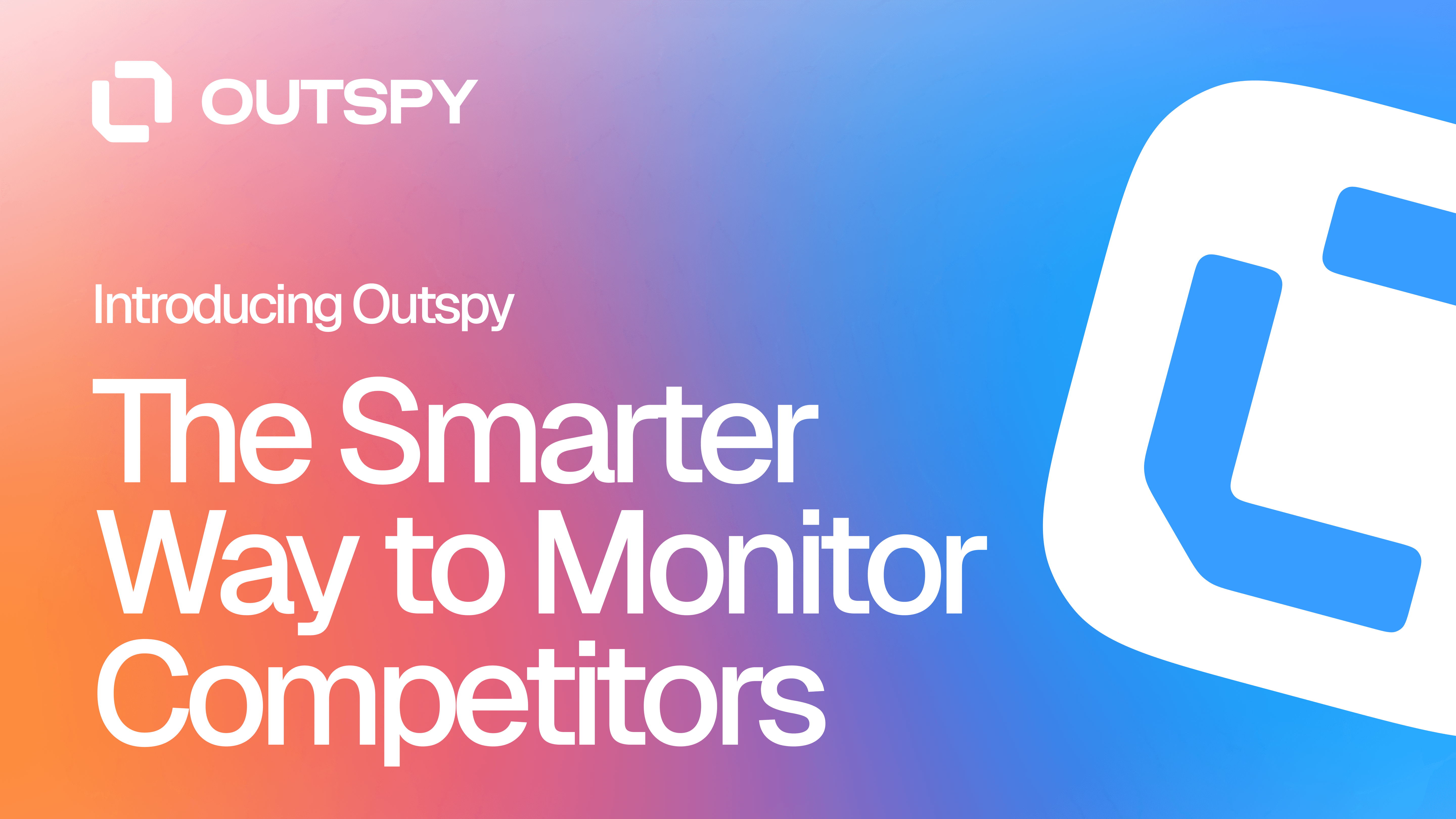 Outspy competitor analysis tool for tracking prices, features, and digital strategies.