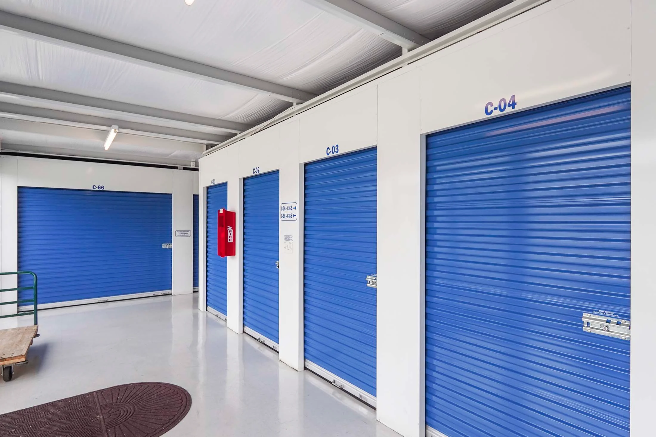 Two men greeting with hand