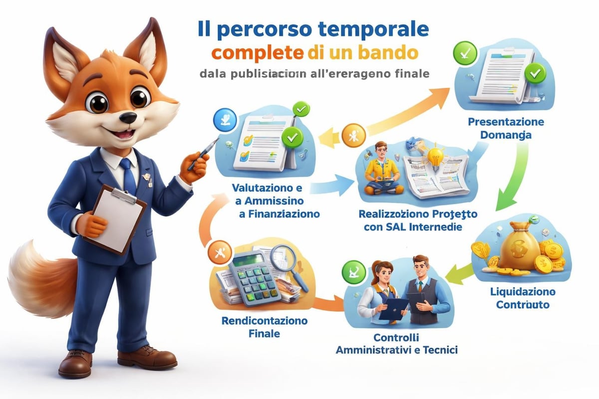 Timeline rendicontazione