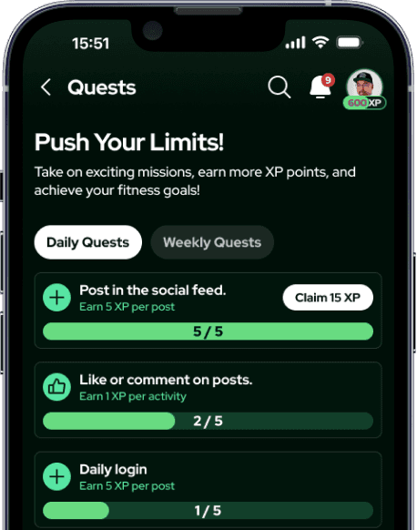 Ios app image of wefit app