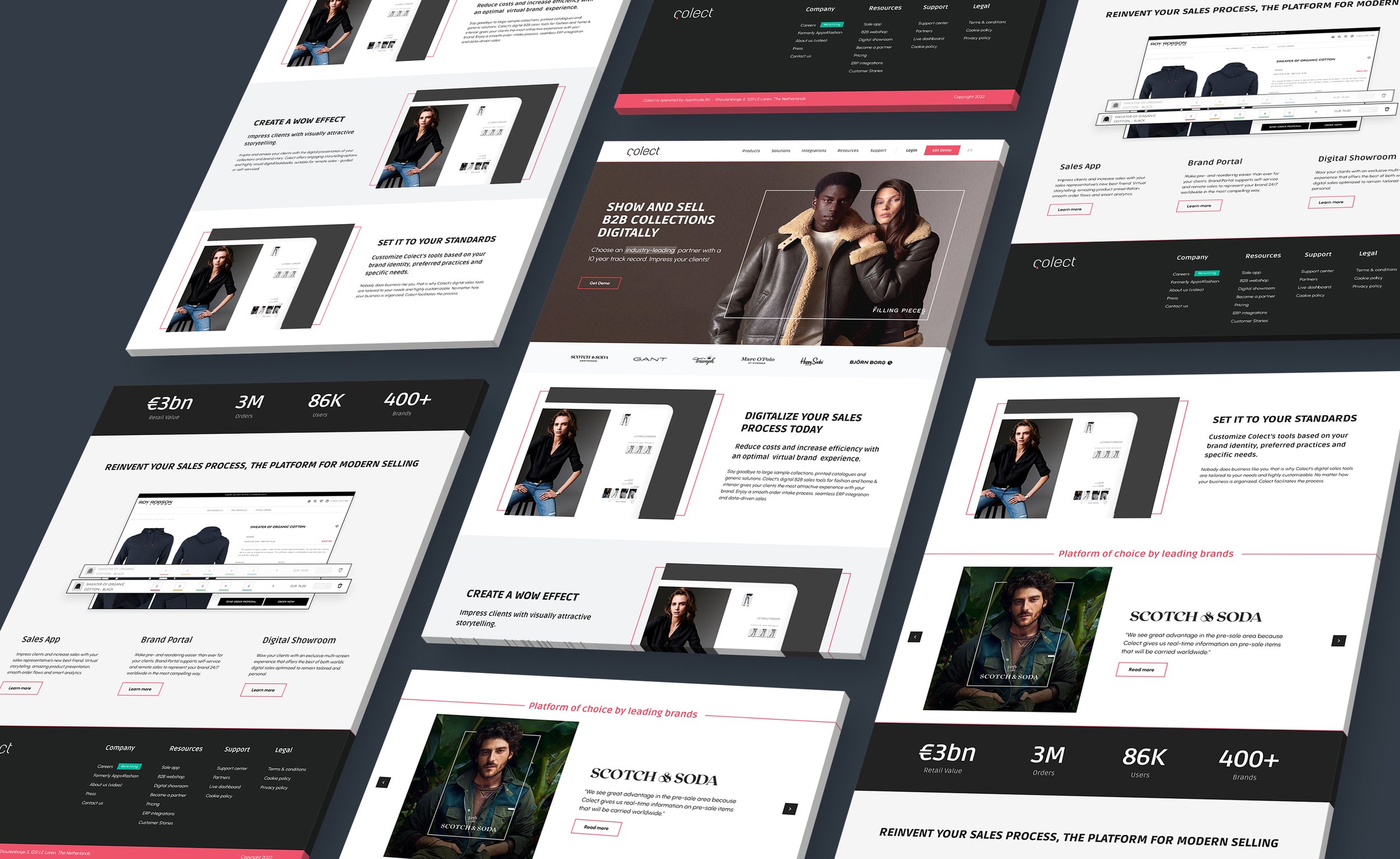 Irene Webflow template project image
