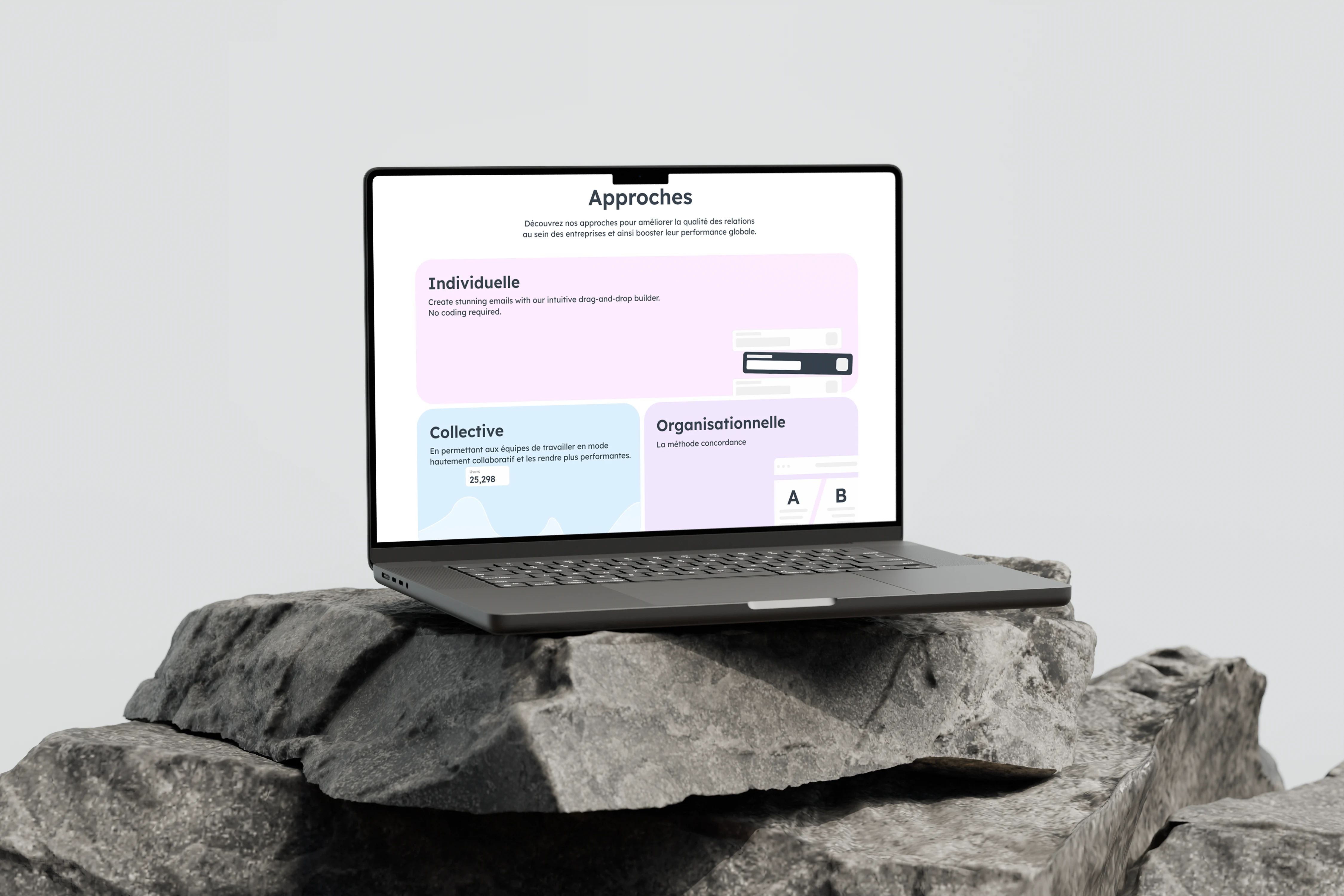 mockup desktop concordance approches