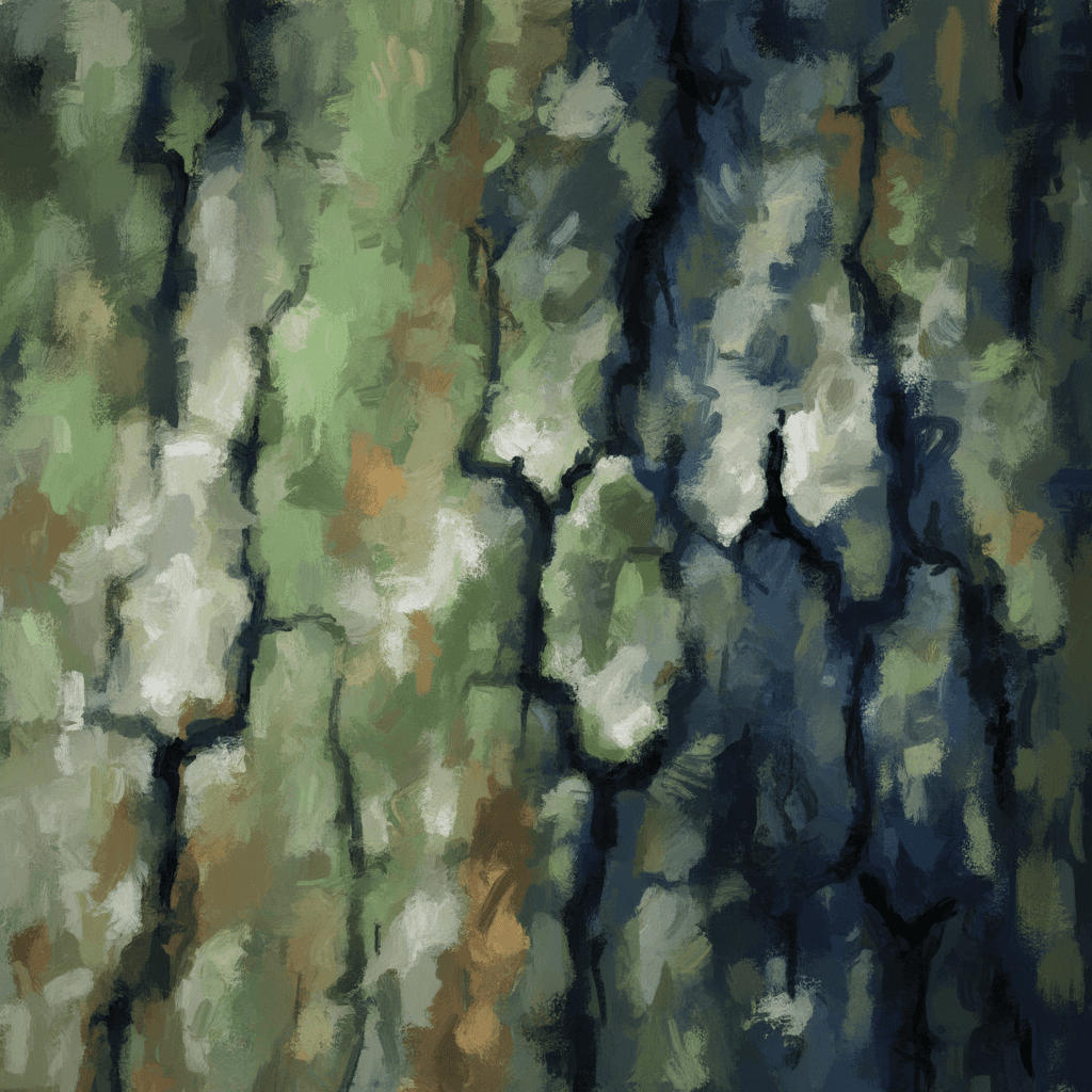 green camo with black cracks between
