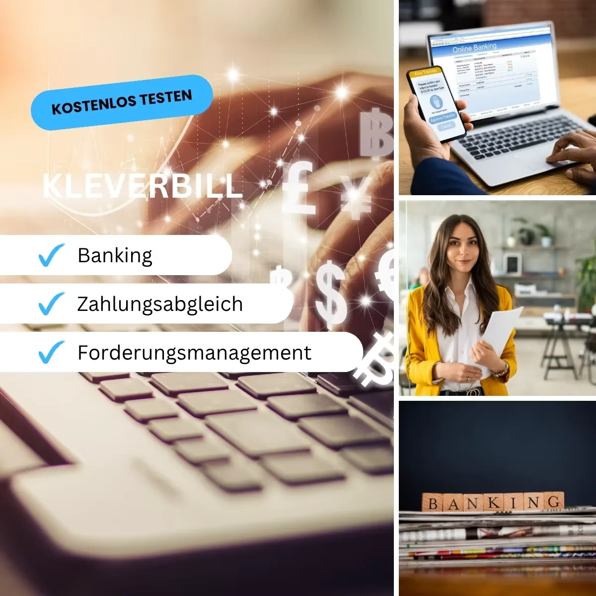 Banking with KLEVERBILL