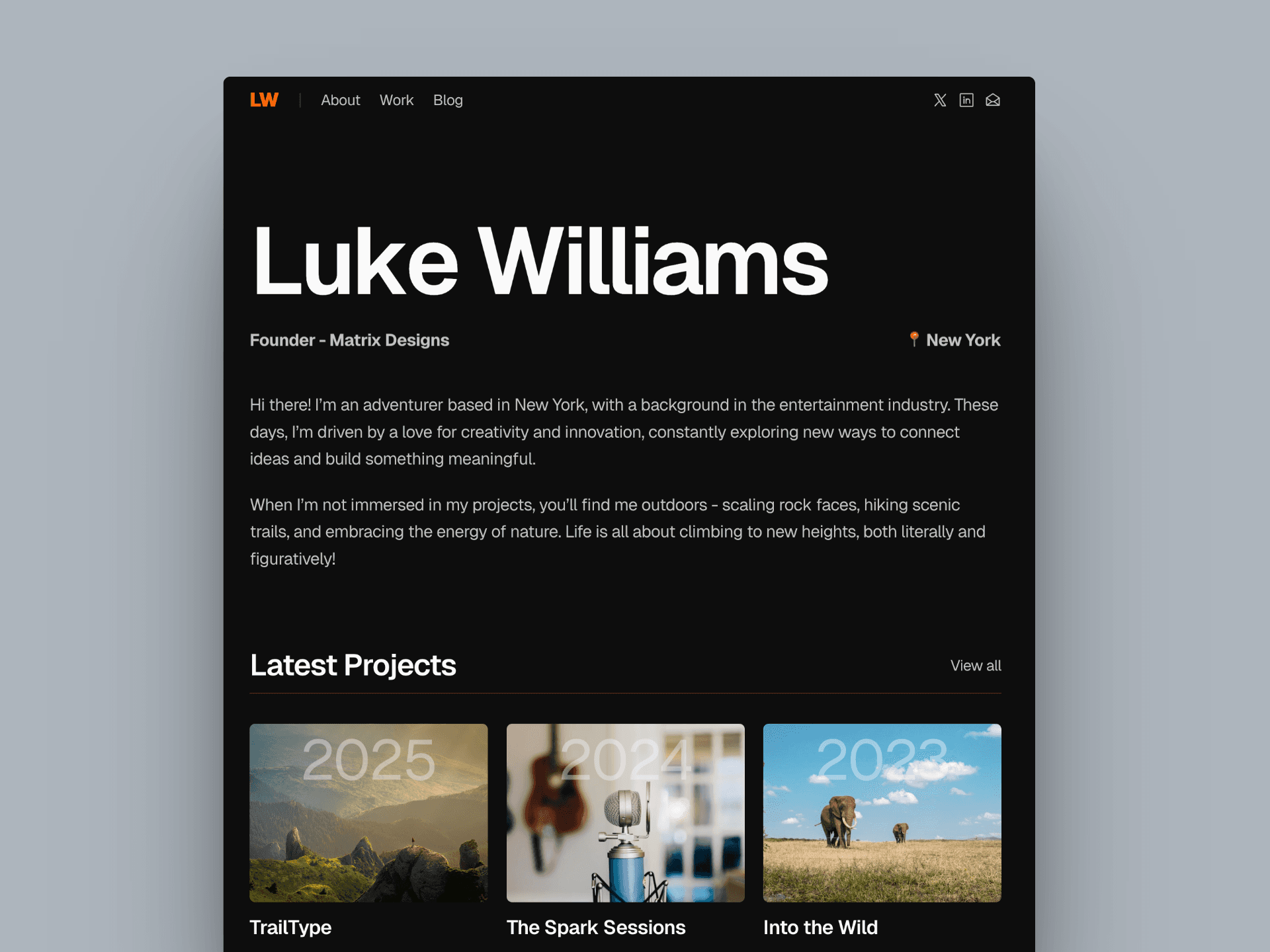 prive framer template