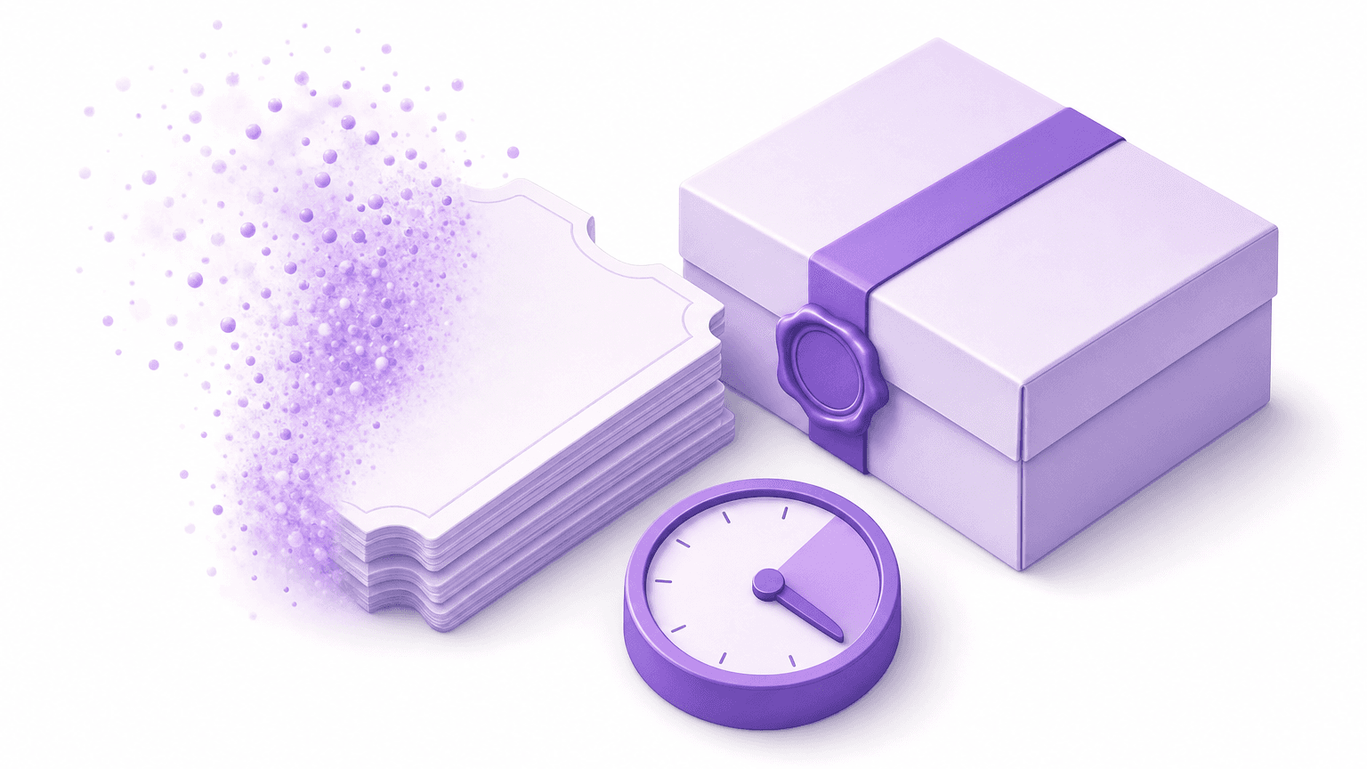 Stack of support tickets dissolving beside an edited Shopify order