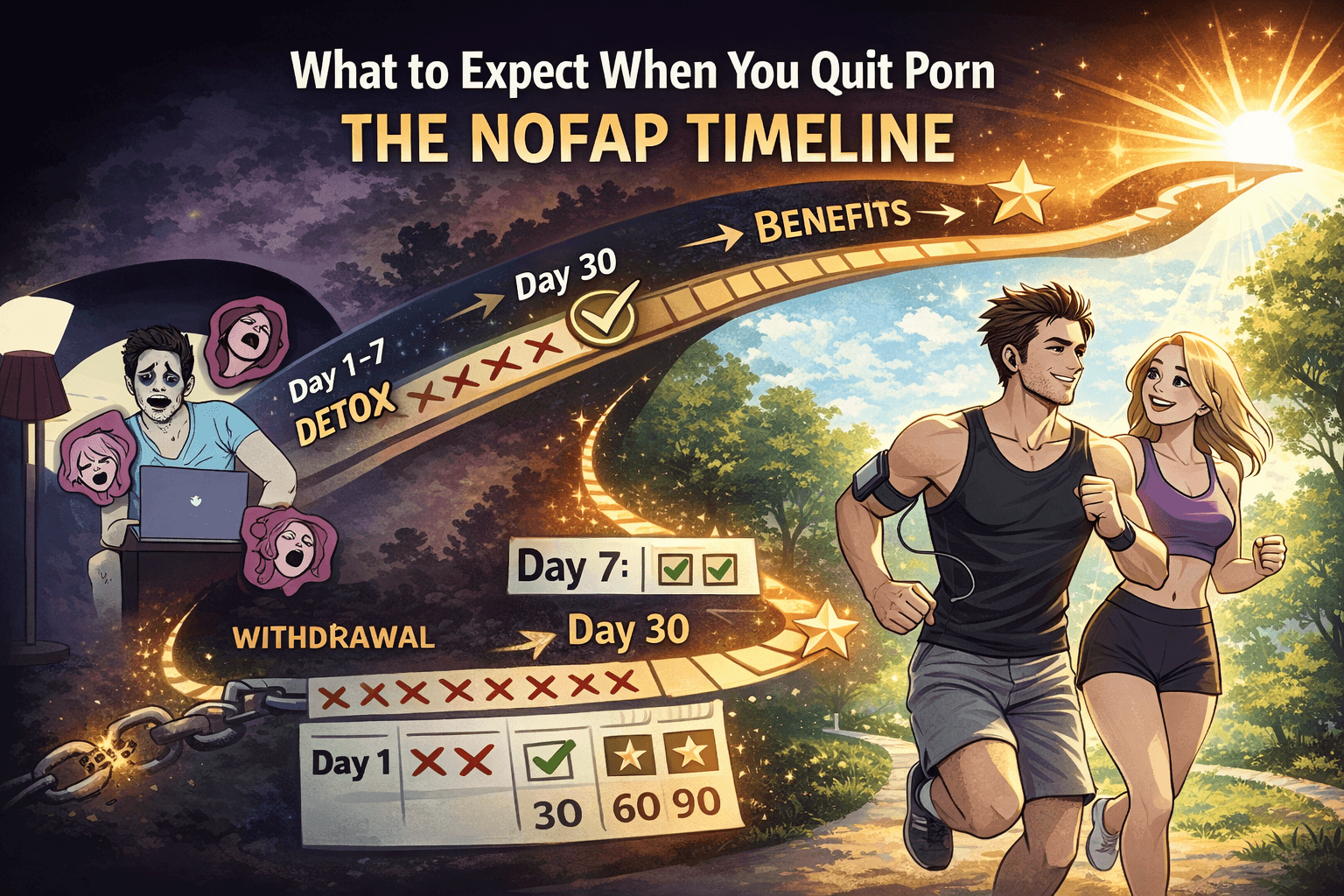 No fap timeline and benefits