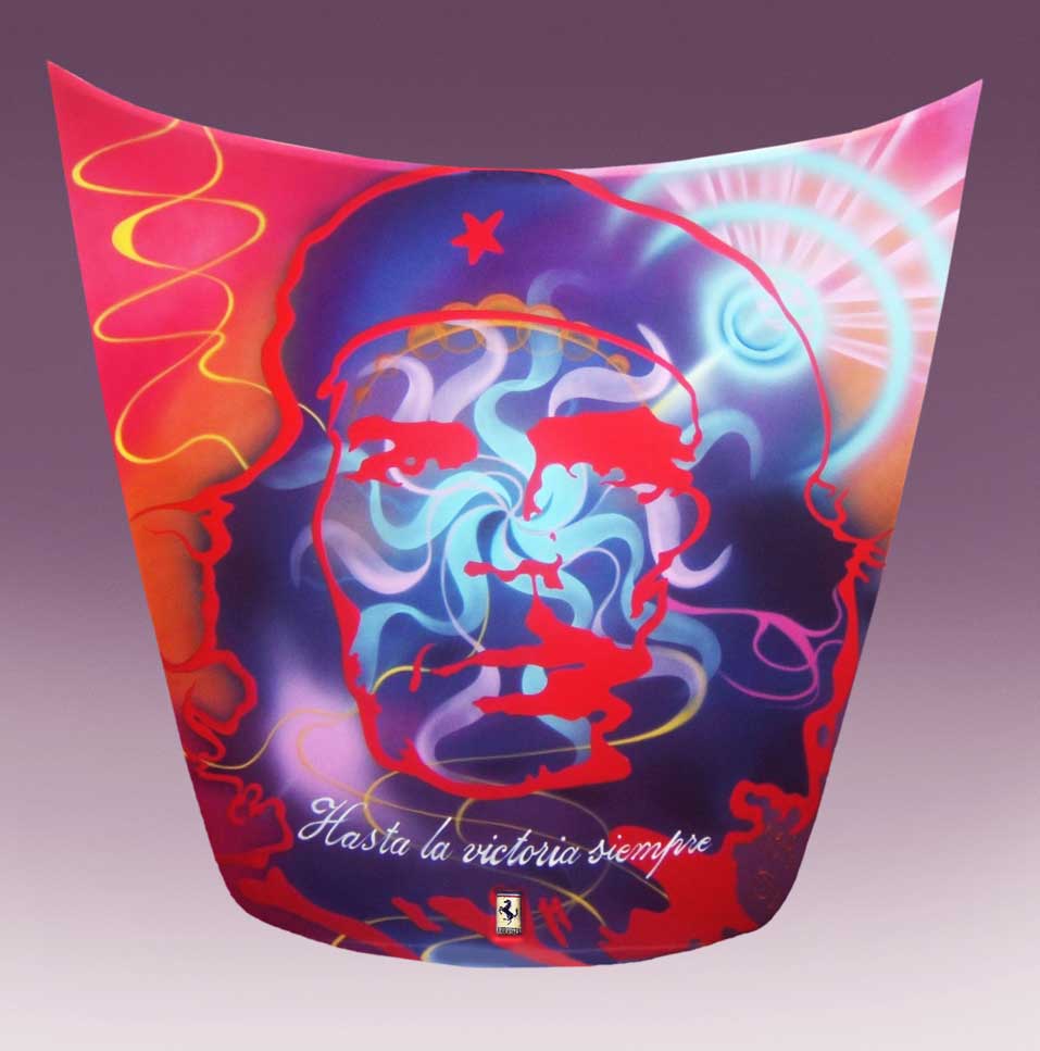 Hasta la Victoria siempre Ferrari Daniela Boo, el sueño de Ferrari de ser un auto carreras de Formula 1. Persiguiendo siempre el triunfo y la victoria.