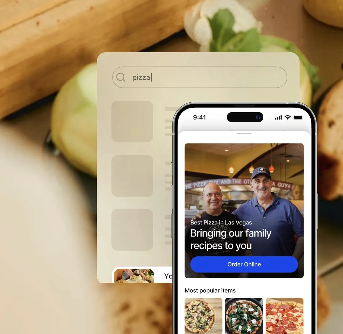 iPhone showing featured of Owner