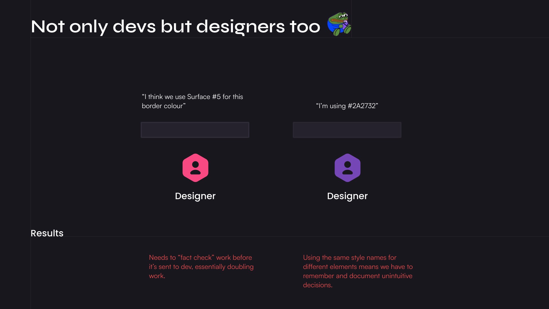 Designers effected too