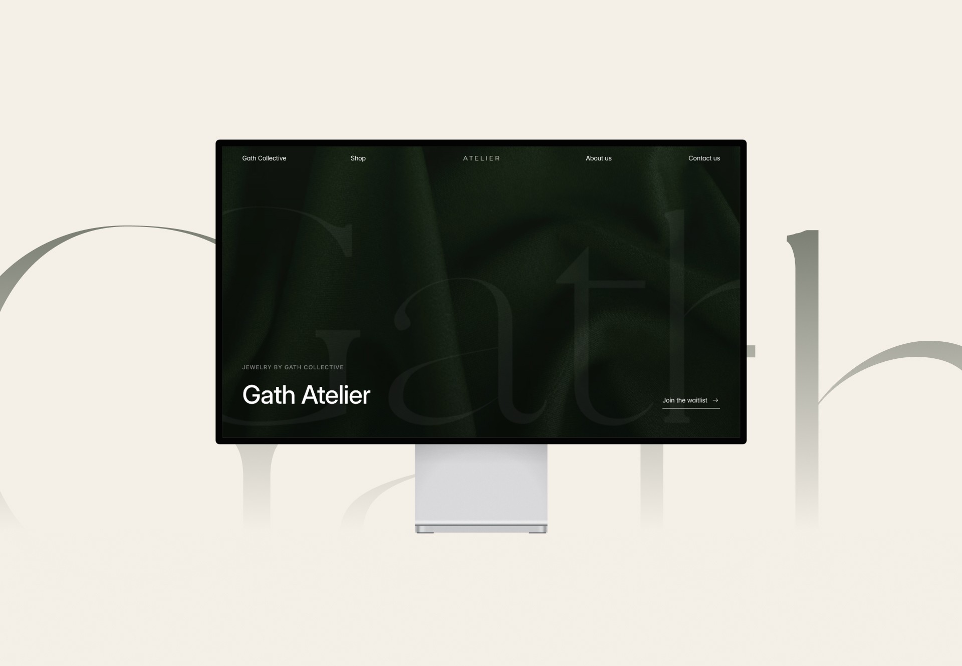 website-design-web-no-code-development-framer-jewellry-studio