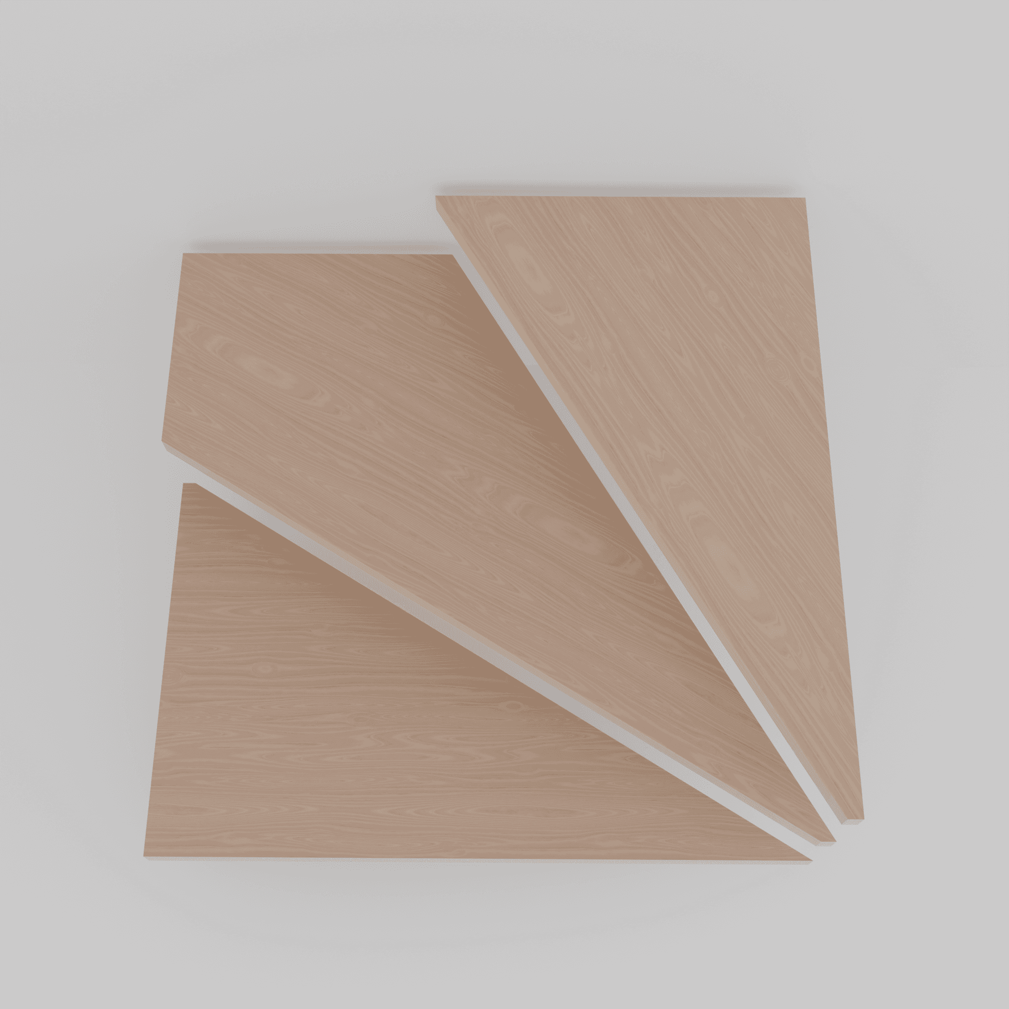 White Oak Winder Tread