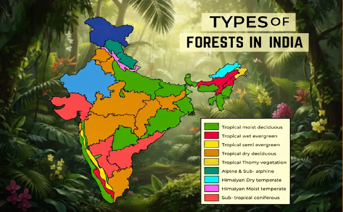 LIst of Forests in India
