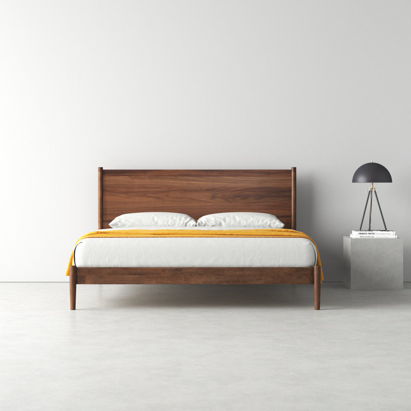 The antigua solid wood bed is a stylish addition that complements any interior design.