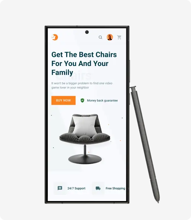 Mobile mockups 