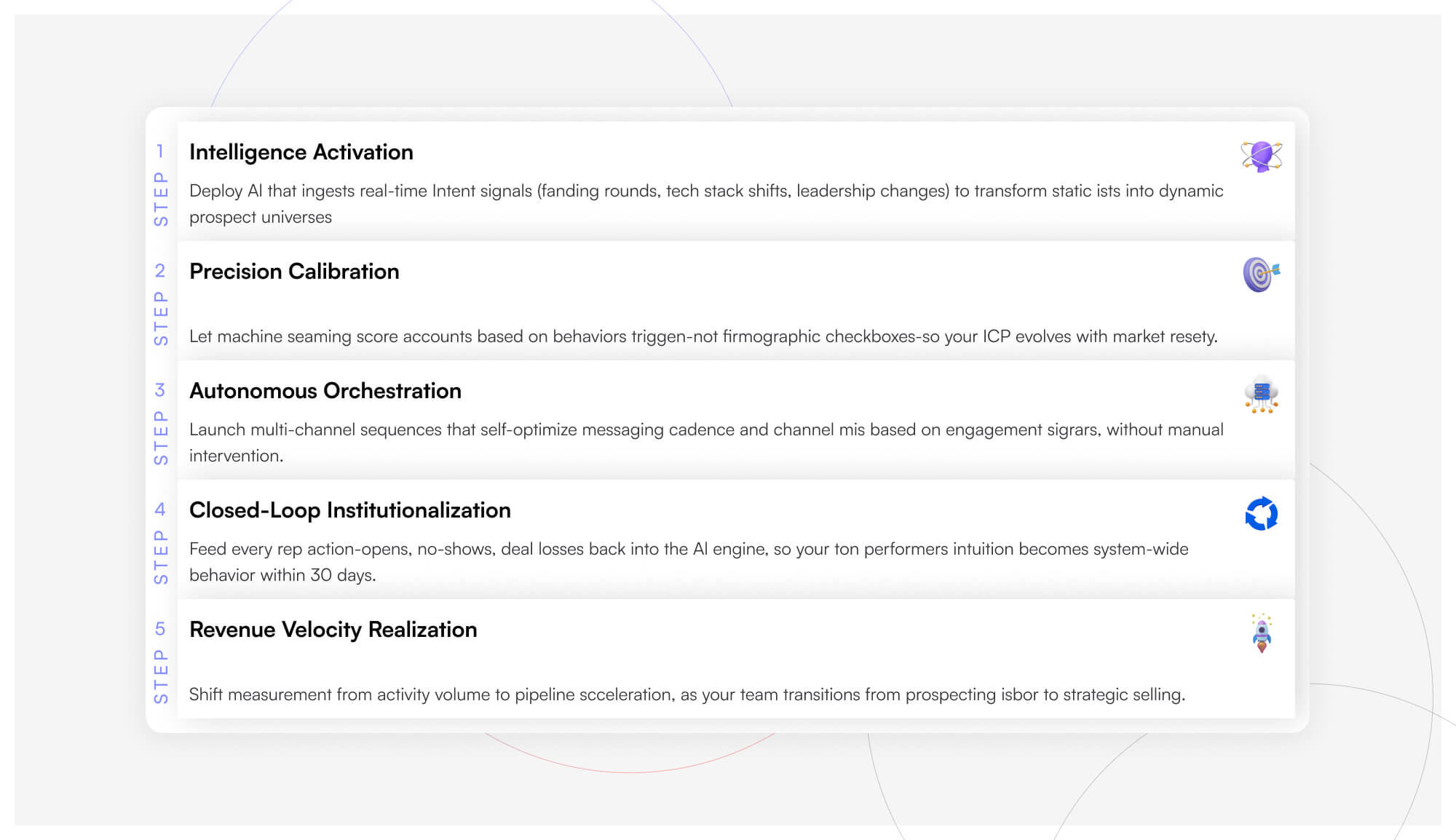 The Intelligence Maturity Curve — Your 5-Step Journey from Manual Prospecting to Autonomous Revenue Generation.