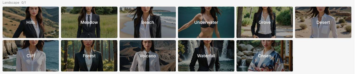 ai wedding photo generator landscape
