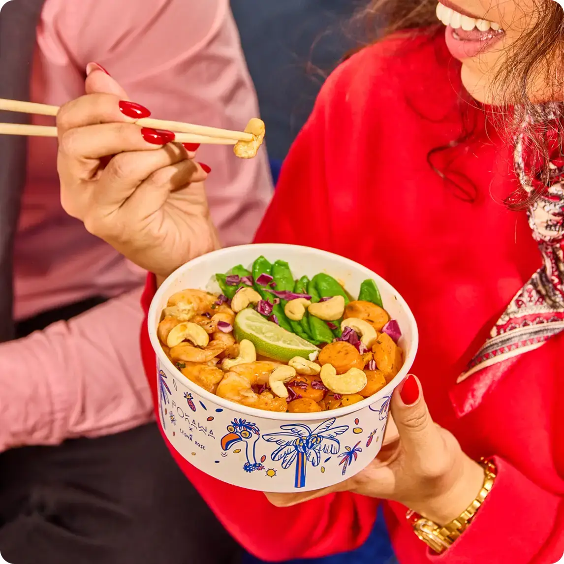 Restaurant Pokawa équipé des solutions Belorder