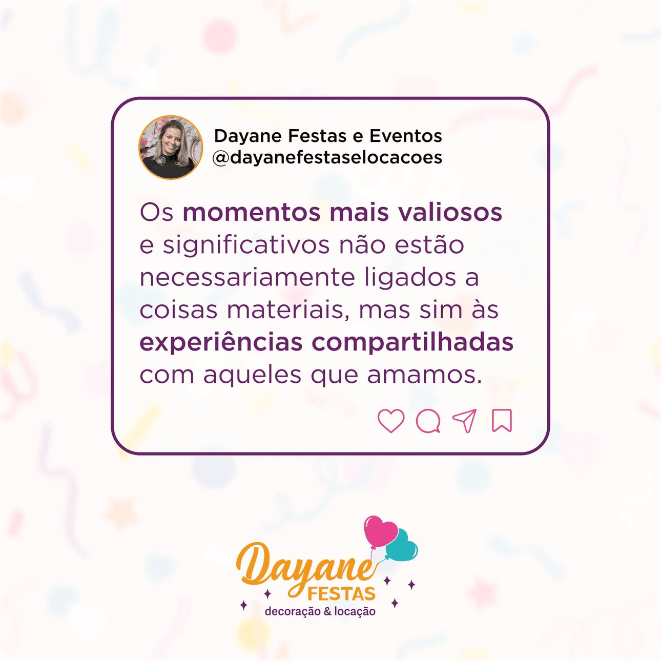 dayane festas e eventos