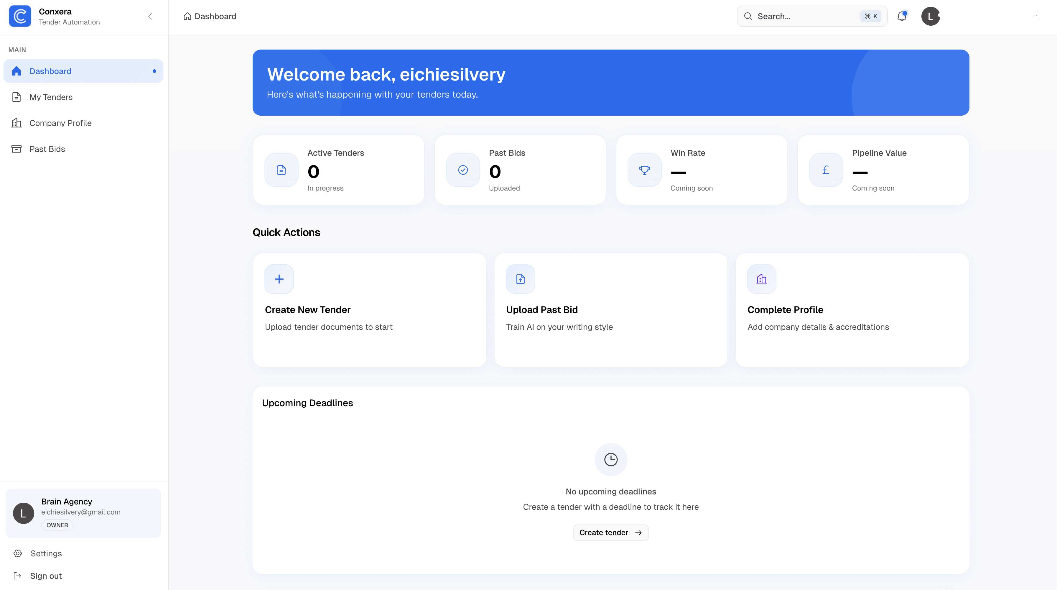 Business dashboard showing revenue, deals, customer list, growth chart, and new activity.