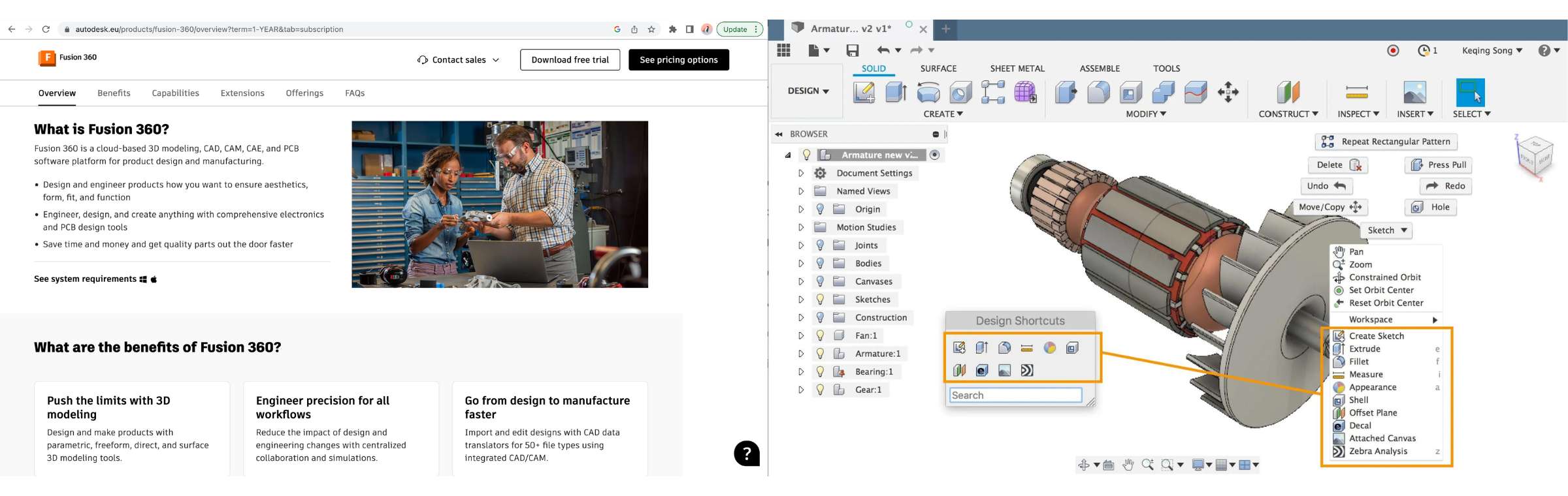 fusion 360 cam software