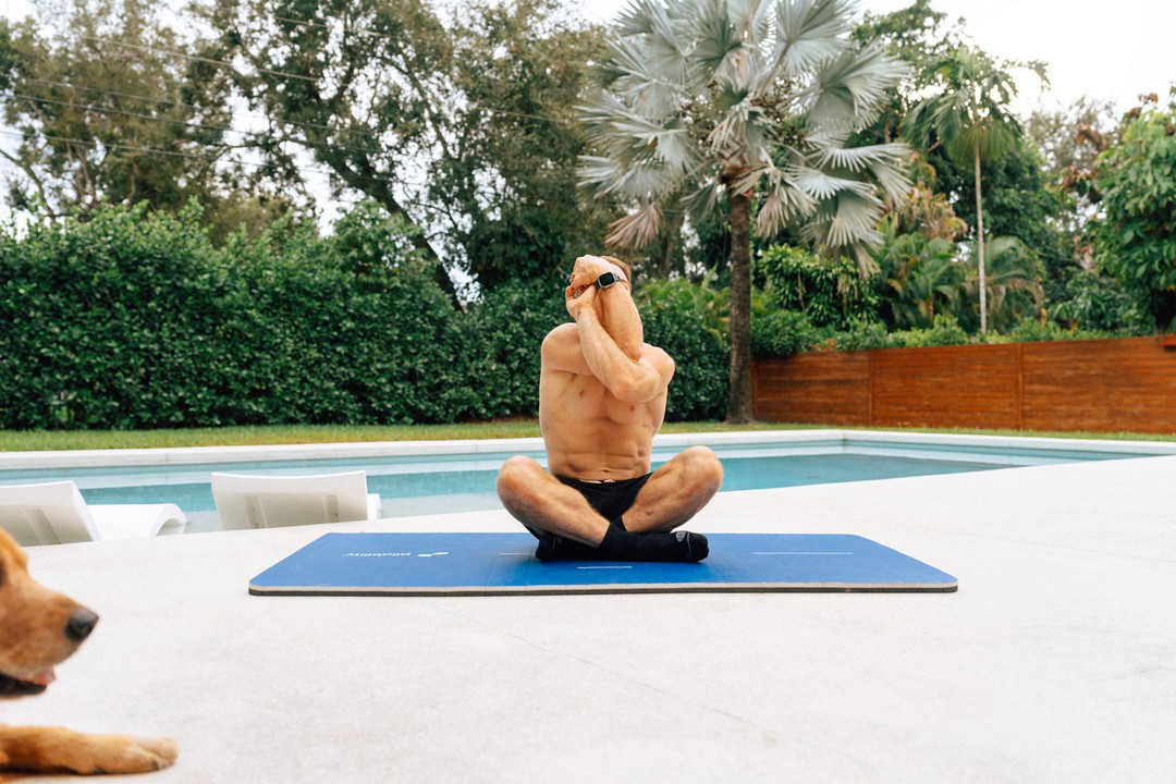 man in yoga position - Working Memory