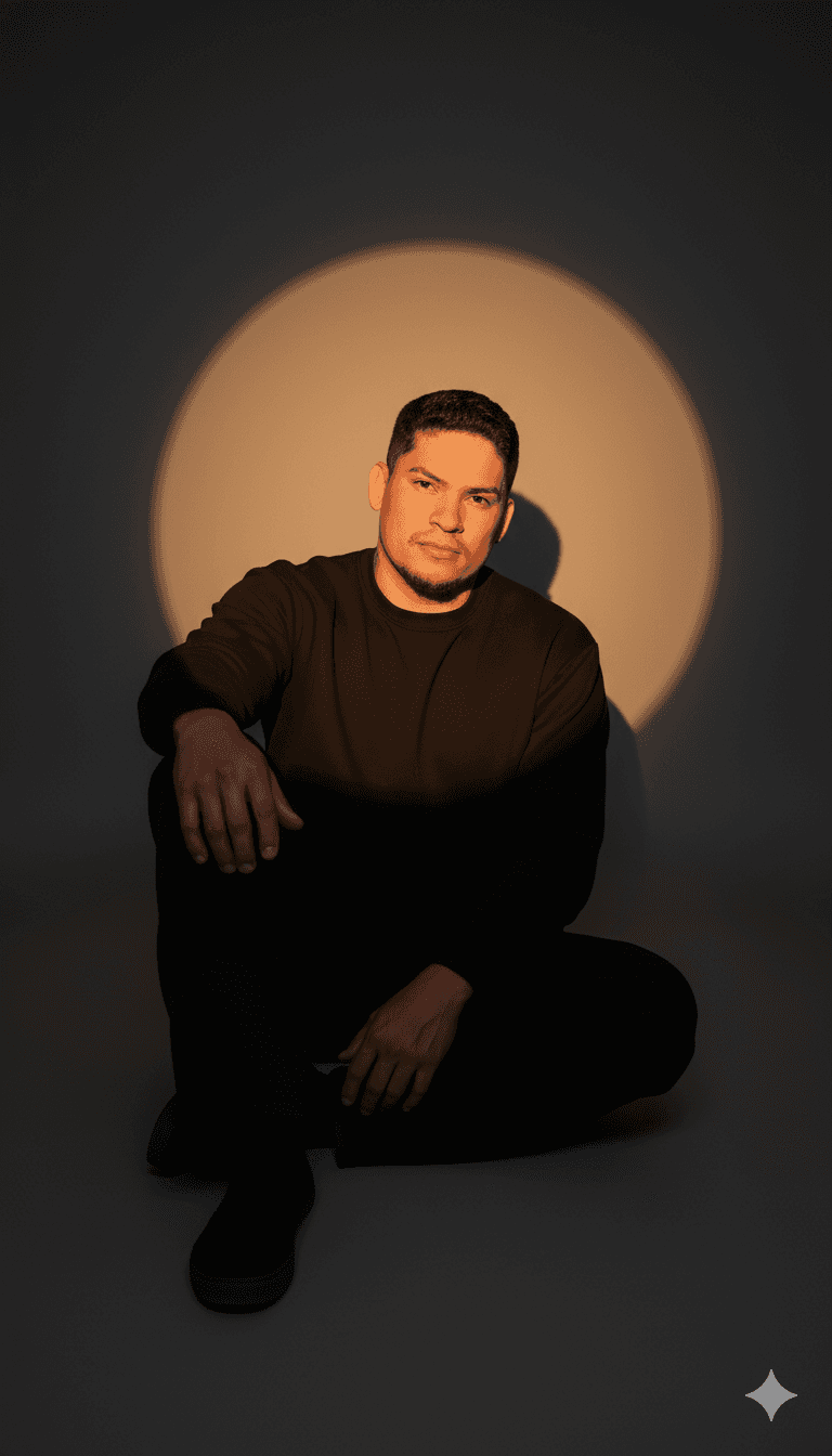 Three people sitting on a couch in a room looking at mobile devices