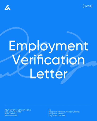 Employment Verification Letter