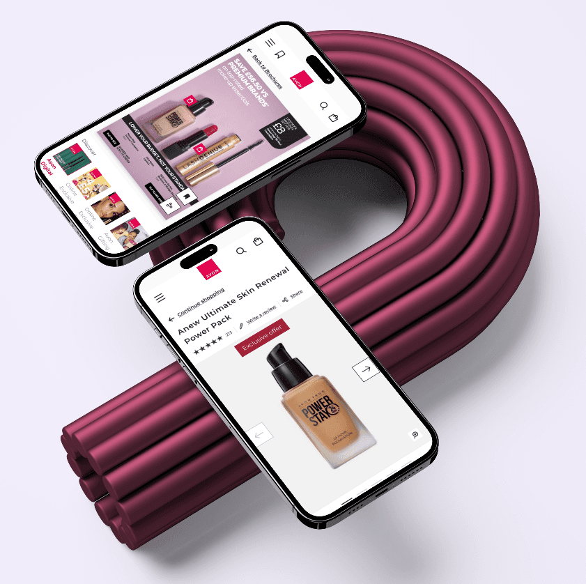 Avon Brochure Mockup