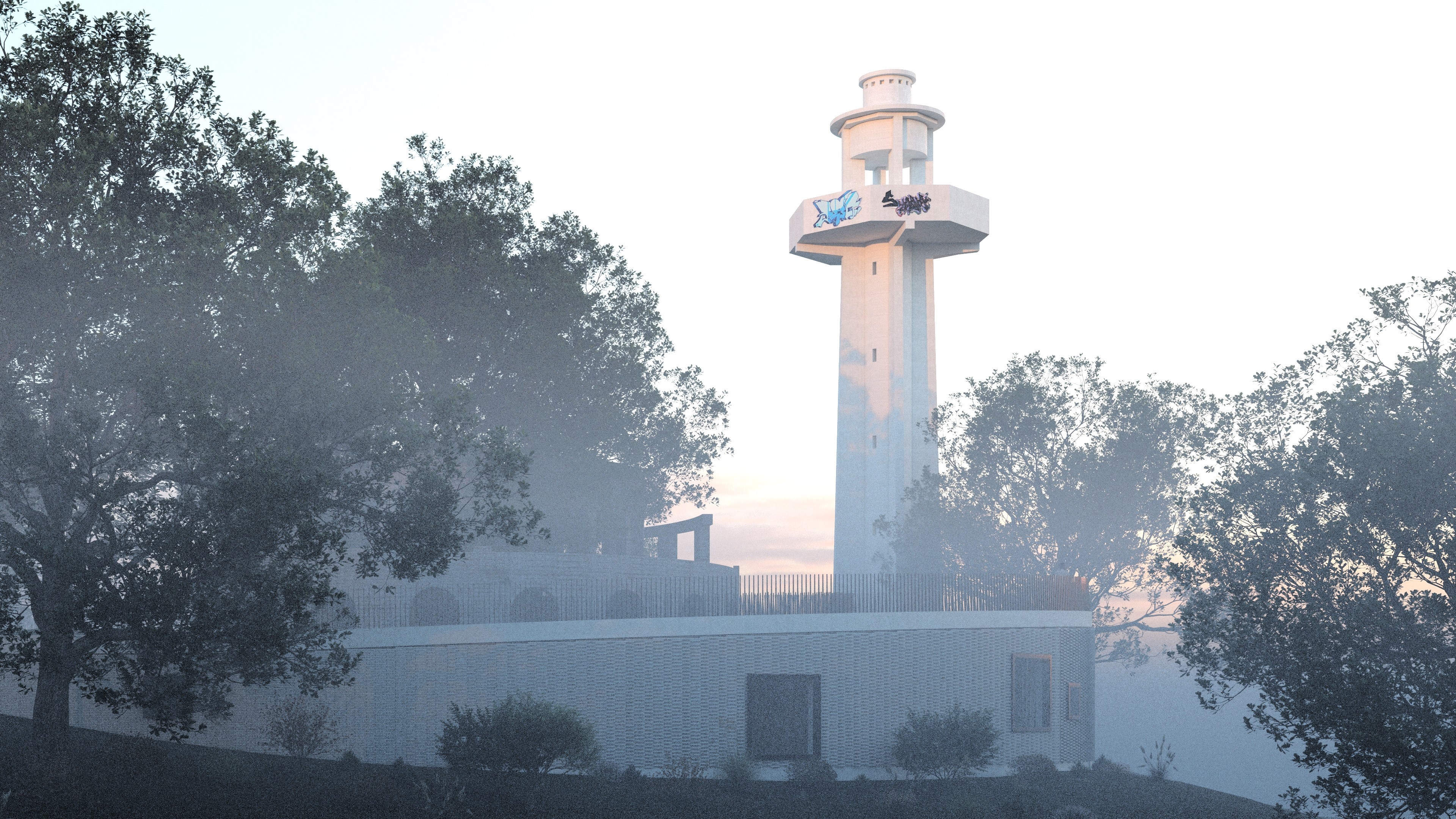 Cannes tour ancien observatoire projet