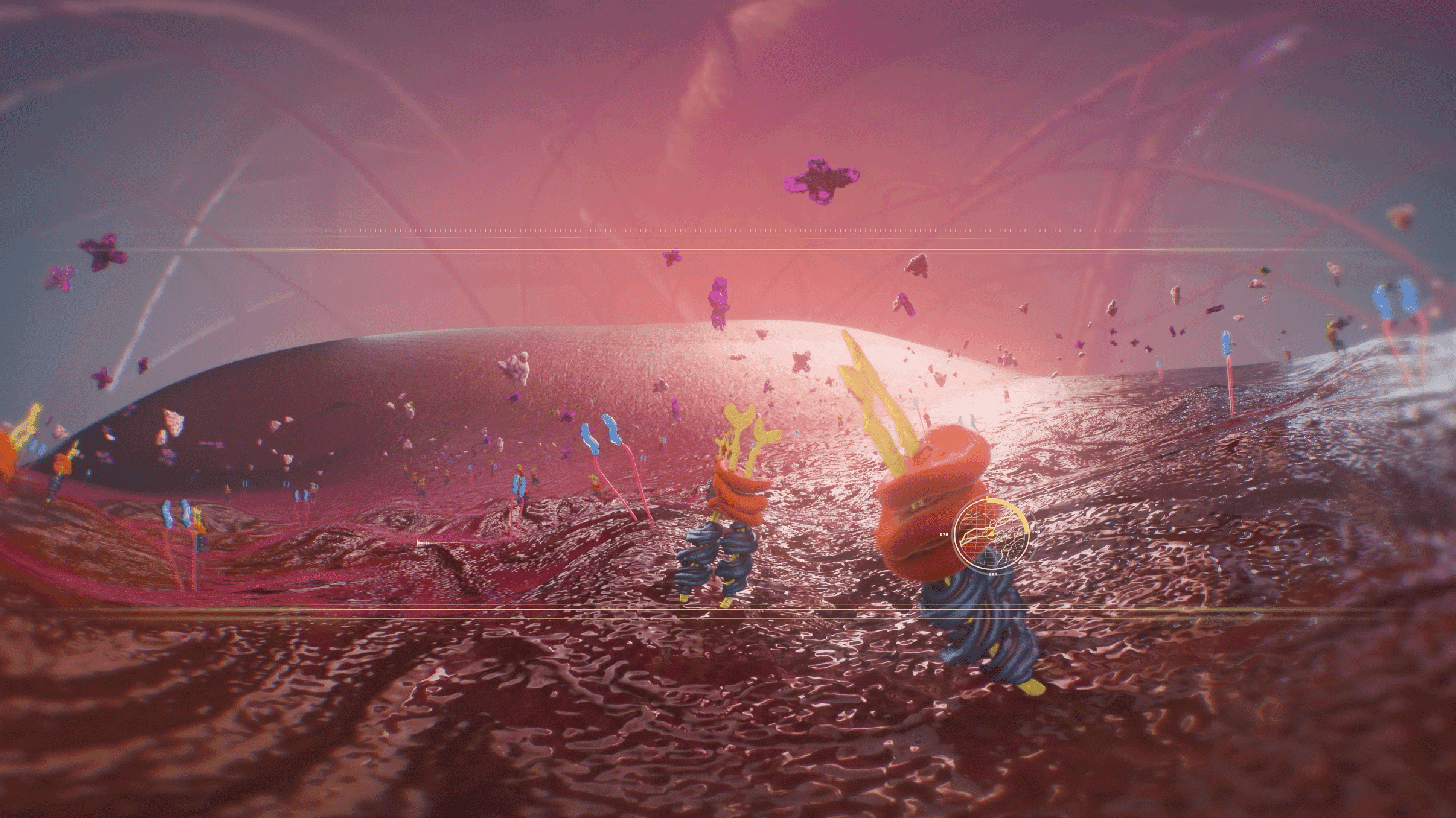 A frame of the Roche Eye AI film