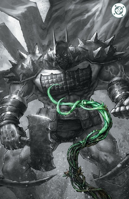 Absolute Batman #18 ALAN QUAH Big Dex Comics Megacon Exclusive Virgin Variant cover featuring full artwork without trade dress in a dark, cinematic Batman illustration.