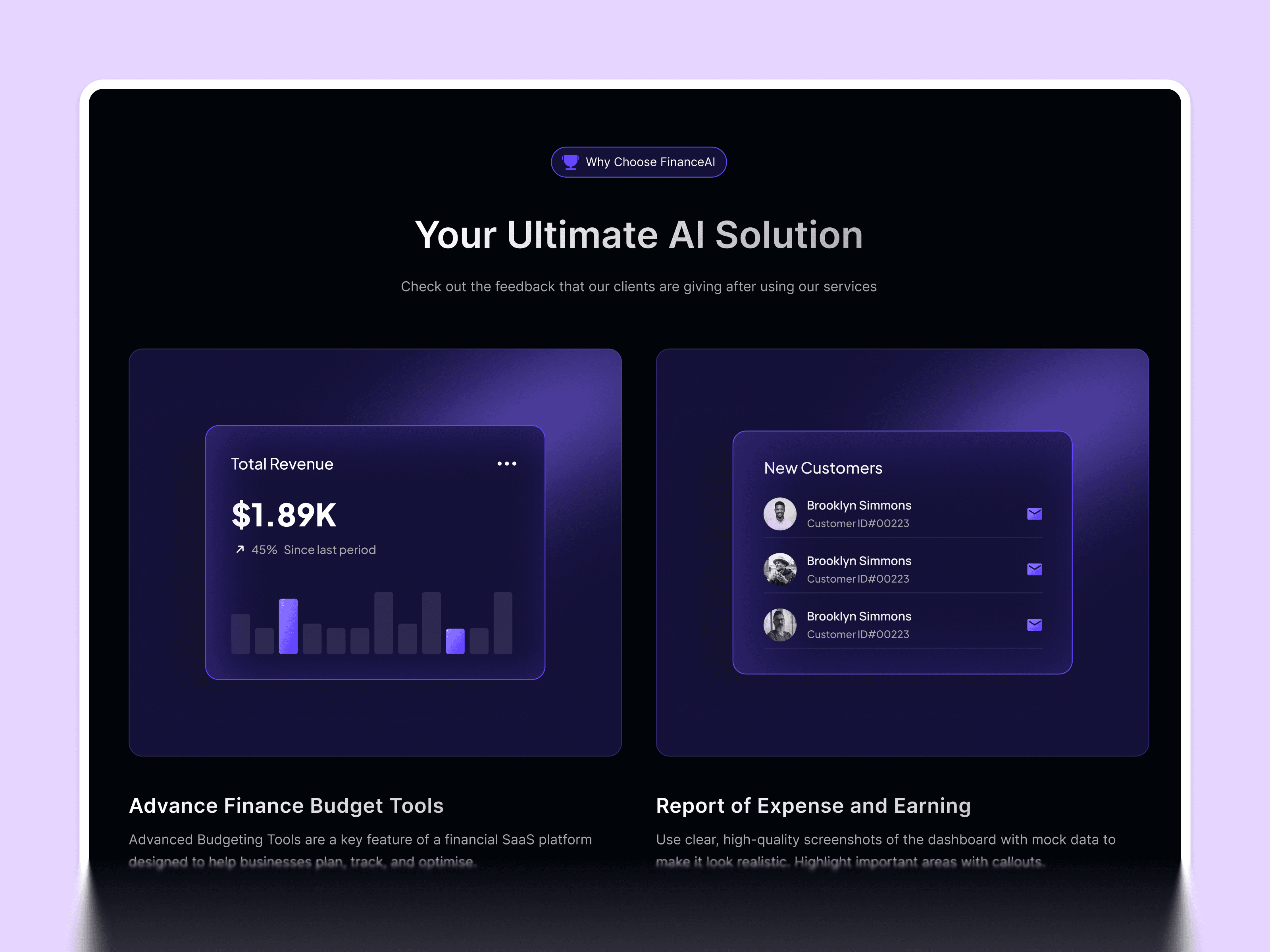 framre saas startup template