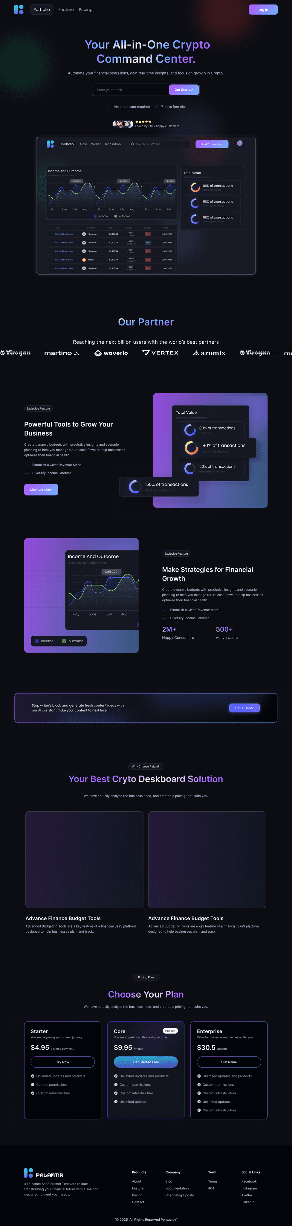 Crypto Tracker — Click to View Project