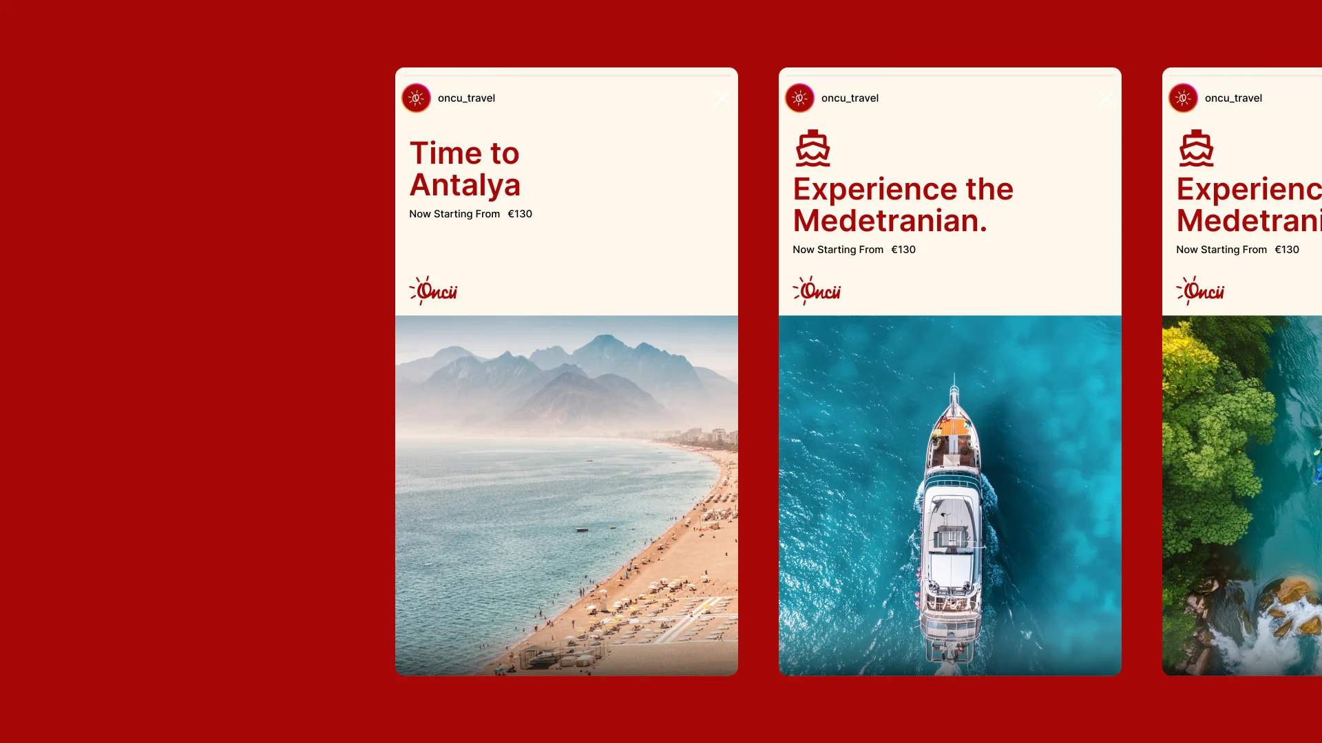 Social media design stories