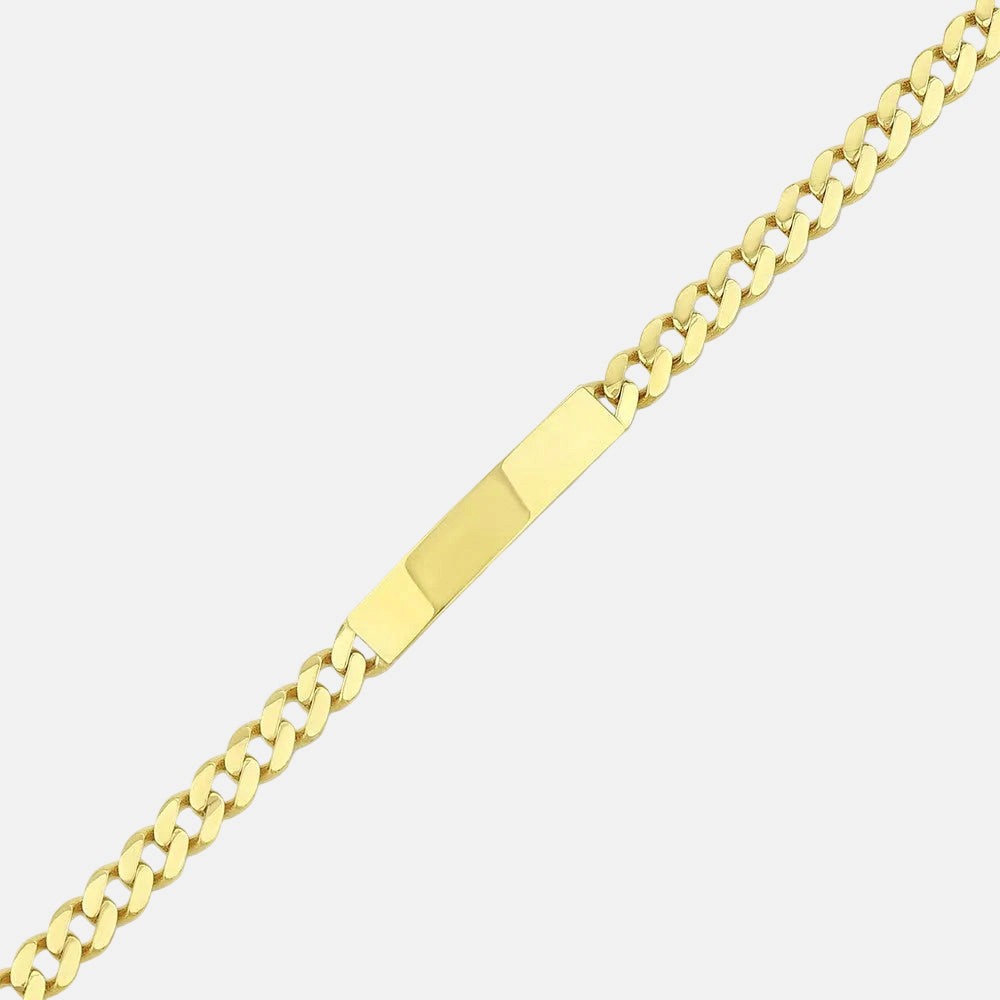 Assos Pırlanta 14 Ayar Altın Çocuk Künye Bileklik