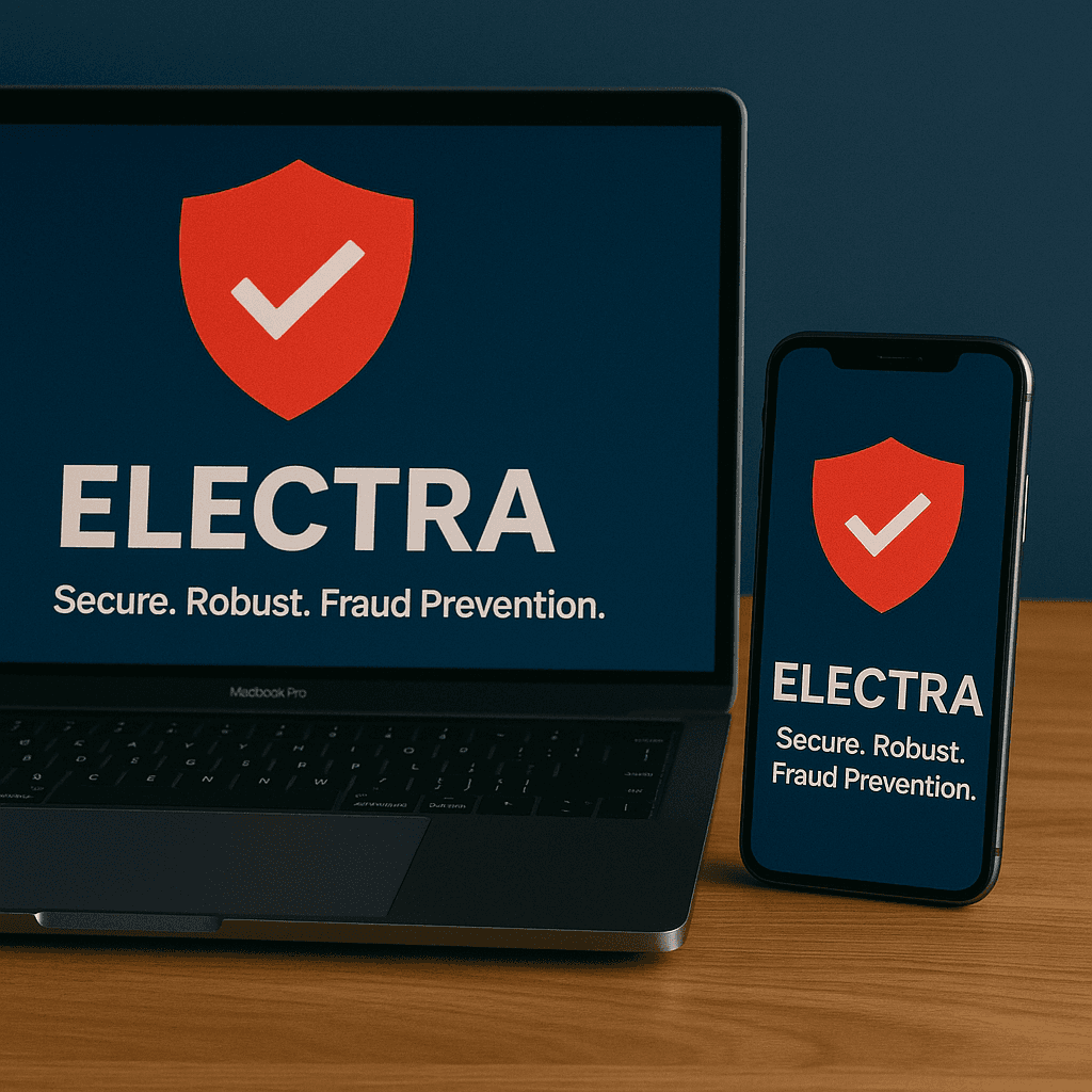 Electra 8 displaying on laptop and mobile