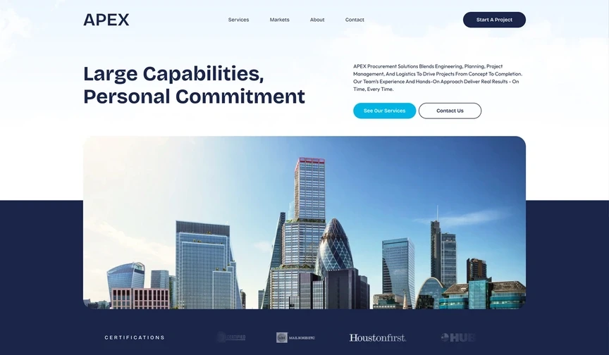 HIGH CONVERTING WEBSITE REDESIGN FOR TRANSPORTING COMPANY