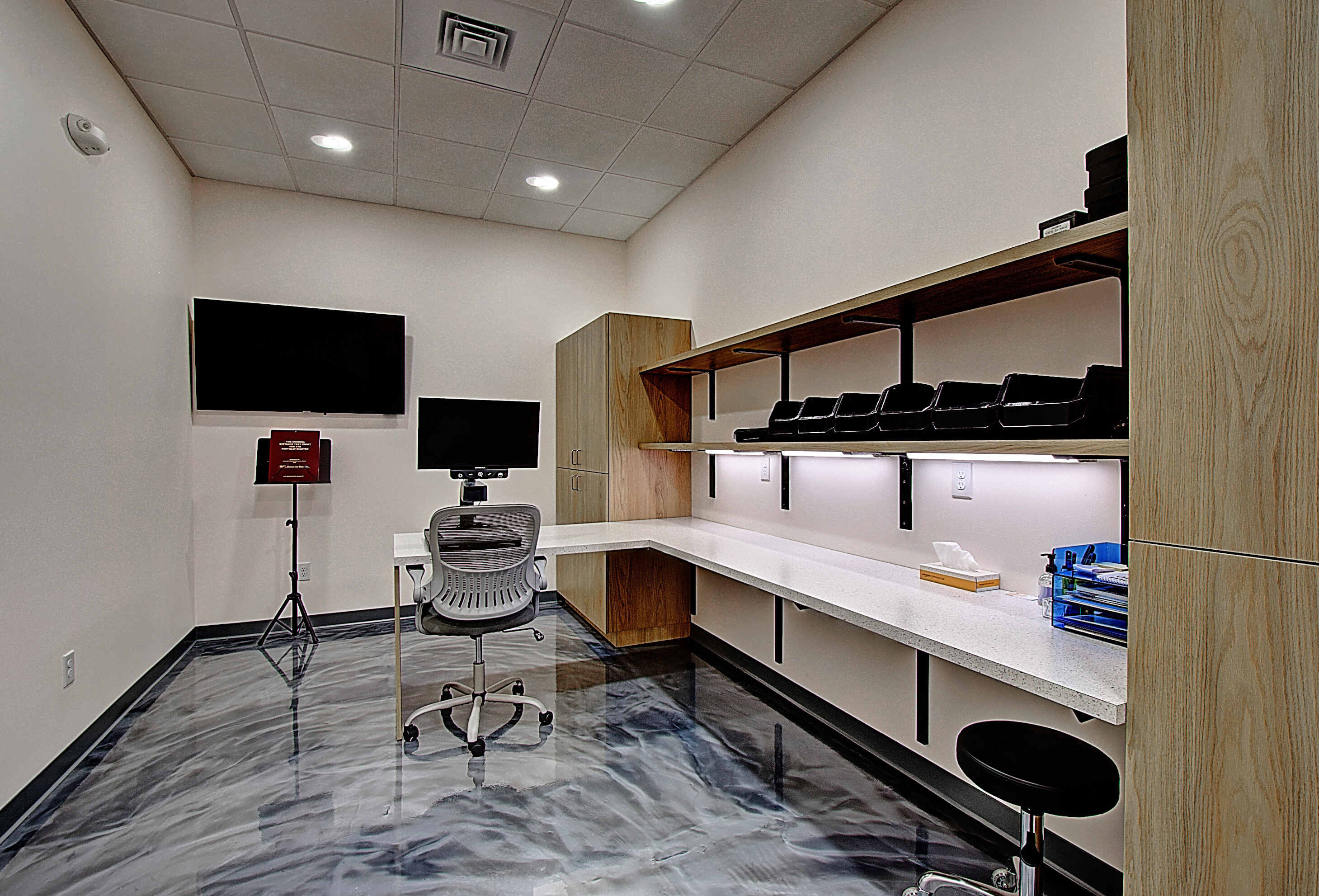 Victory vision exam room