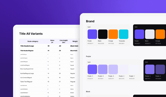 Mobile cover image for Tuntun Design System product design case study by Jodith Valerie
