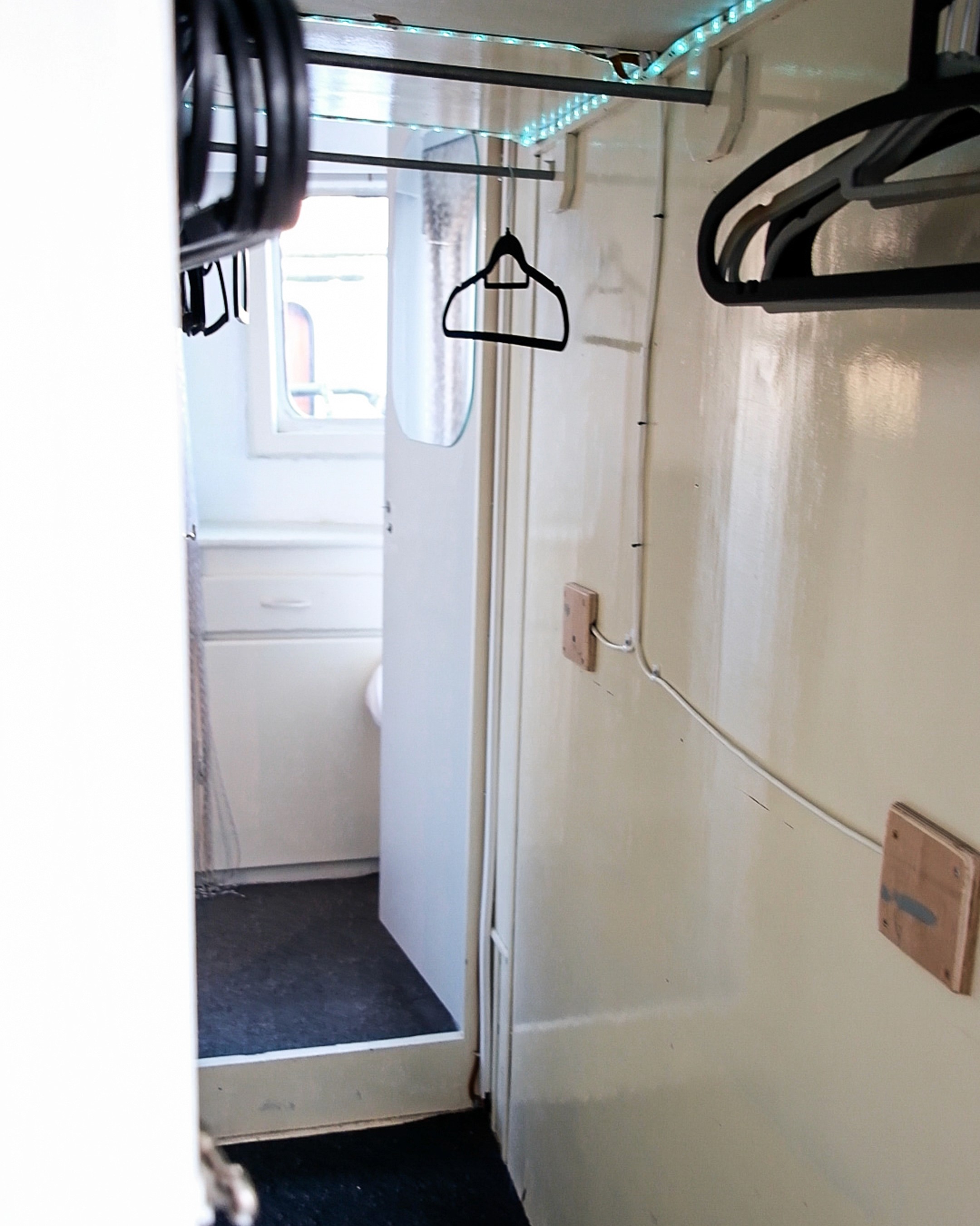 Vintage dresser with gold handles