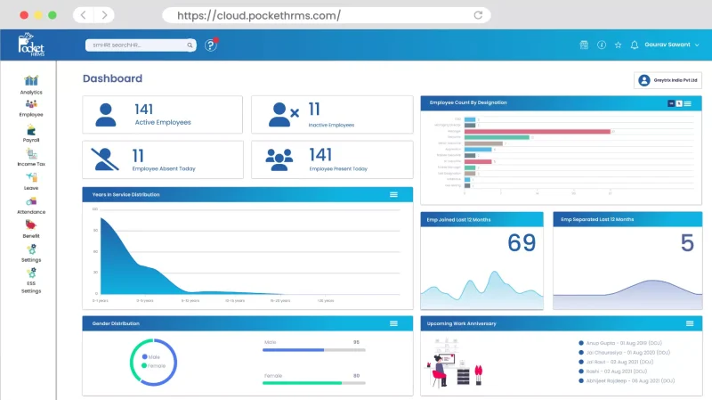 pockethrms hr software