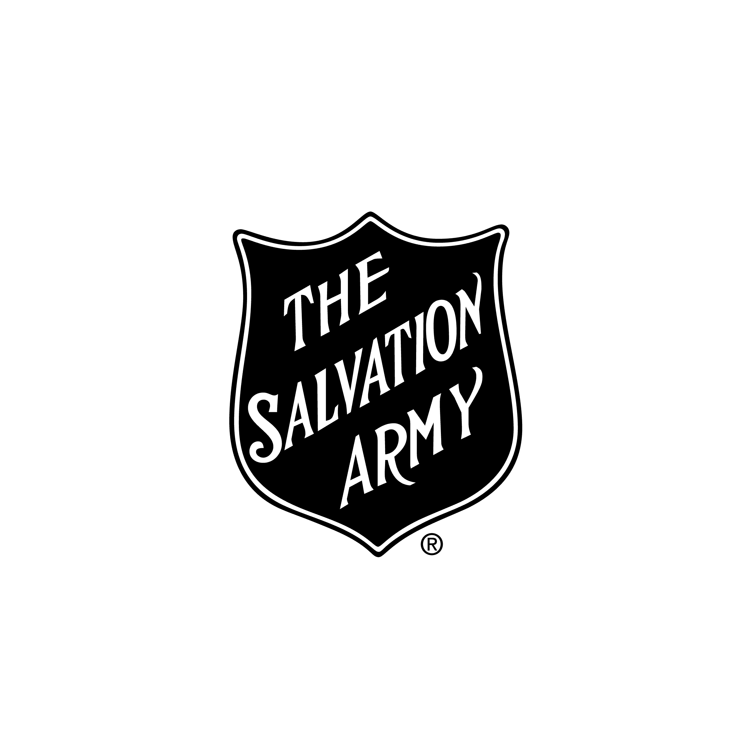 The Salvation Army logo in black