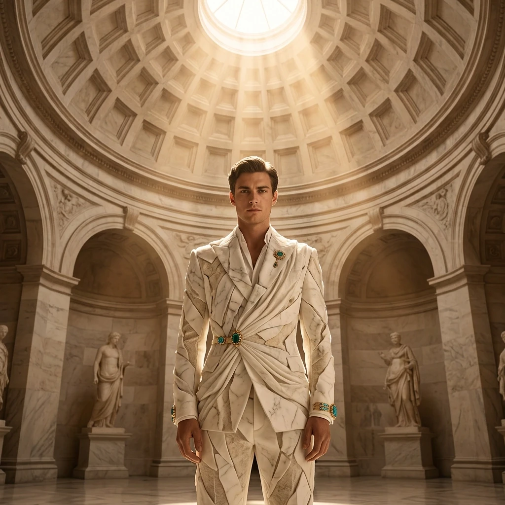 Regal elegance beneath the marble dome