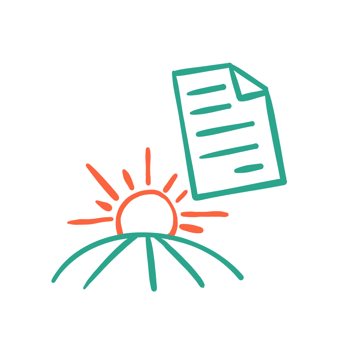 Contracts & Land Lease Agreements Illustration